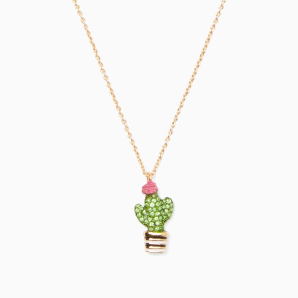 Kate Spade Scenic Route Cactus Necklace